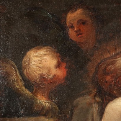 Dipinto con Compianto su Cristo Morto