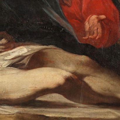 Dipinto con Compianto su Cristo Morto