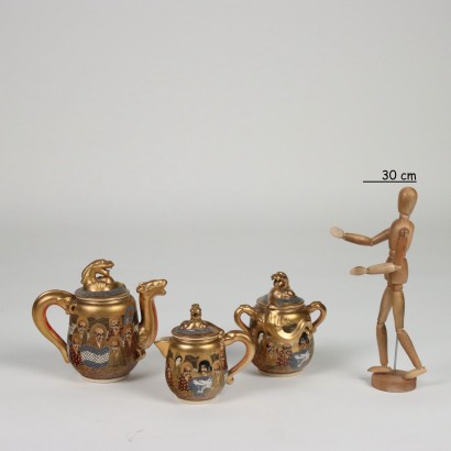 antiquariato, tazza, antiquariato tazza, tazza antica, tazza antica italiana, tazza di antiquariato, tazza neoclassico, tazza del 800,Servizio da The in Ceramica