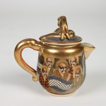 antiquariato, tazza, antiquariato tazza, tazza antica, tazza antica italiana, tazza di antiquariato, tazza neoclassico, tazza del 800,Servizio da The in Ceramica