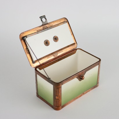 modernariato, modernariato di design, scatola, scatola modernariato, scatola di modernariato, scatola italiana, scatola vintage, box, box modernariato, box di modernariato, box italiano, box vintage, box anni '60, box design anni 60scatola anni '60, scatola design anni 60,Scatola per Biscotti Art Déco in