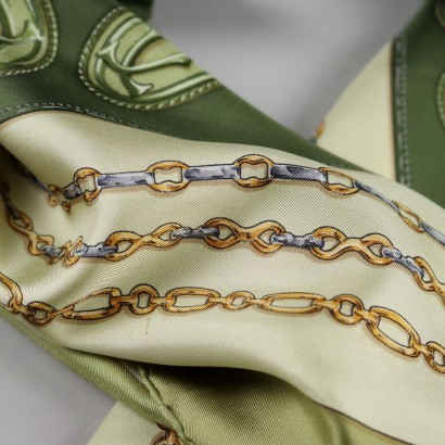 Vintage Schal Must de Cartier Seide Frankreich