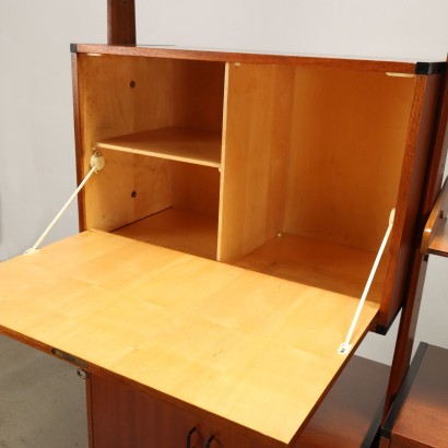 Bücherregal Teak Italien 1960er