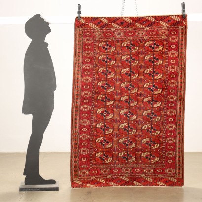 Bukhara Carpet Wool Fine Knot Turkmenistan