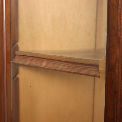 Vitrine Style Umbertino Noyer Italie XIXe Siècle
