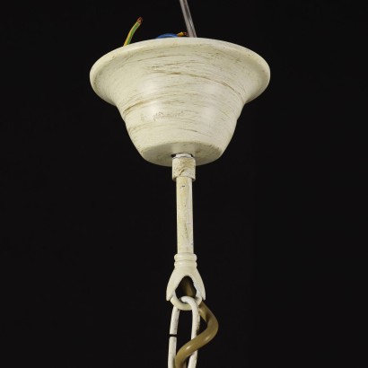 antiquariato, lampadario, antiquariato lampadari, lampadario antico, lampadario antico italiano, lampadario di antiquariato, lampadario neoclassico, lampadario del 800,Lampadario in Metallo e Lamierino Laccat
