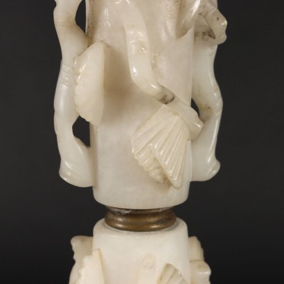 Floor Lamp Art Déco Alabaster Italy 1930s-1940s