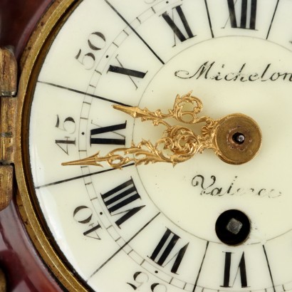 antiquariato, orologio, antiquariato orologio, orologio antico, orologio antico italiano, orologio di antiquariato, orologio neoclassico, orologio del 800, orologio a pendolo, orologio da parete,Orologio da Parete Michelon Valence