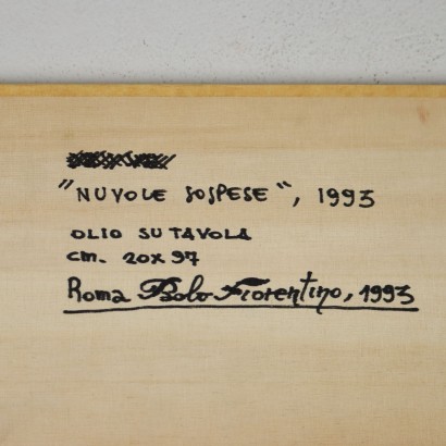 P. Fiorentino Huile sur Toile Italie 1993