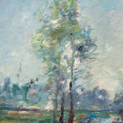 arte, arte italiana, pittura novecento italiana,Dipinto con Paesaggio Lombardo di Ezio%2,Ezio Pastorio,Dipinto con Paesaggio Lombardo di Ezio%2,Dipinto con Paesaggio Lombardo di Ezio%2,Dipinto con Paesaggio Lombardo di Ezio%2