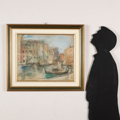 E. Pastorio Pastels on Paper Italy XX Century