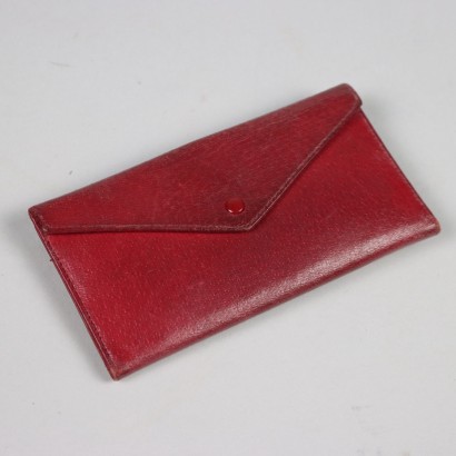 Portefeuille Rouge Gucci Vintage