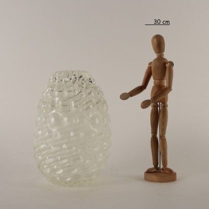 art moderne, design art moderne, vase, vase d'art moderne, vase d'art moderne, vase italien, vase vintage, vase des années 60, vase design des années 60, vase en verre de Murano