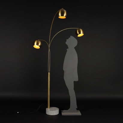 modernariato, modernariato di design, lampada da terra, lampada da terra modernariato, lampada da terra di modernariato, lampada da terra italiana, lampada da terra vintage, lampada da terra anni '60, lampada da terra design anni 60,Lampada Anni 70-80