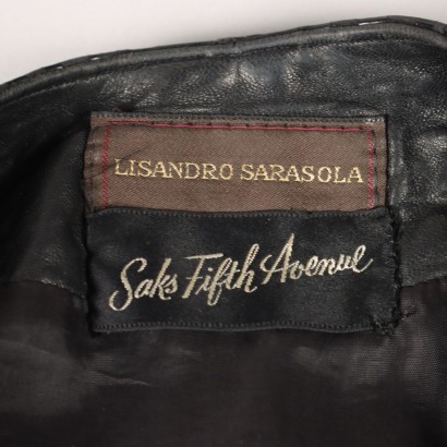 Vintage Jacket by L. Sarasola Leather Size 14 USA