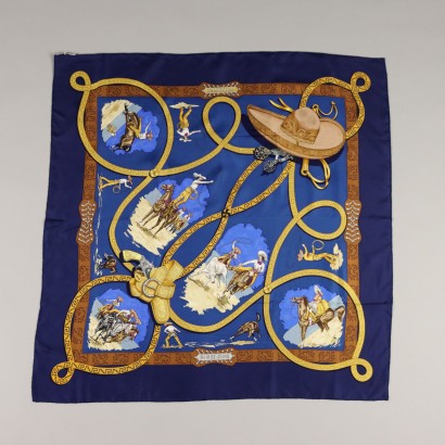 Foulard Hermès Charreada con scatola