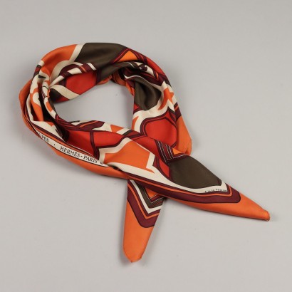 Pañuelo Hermès Vintage Les Coupés