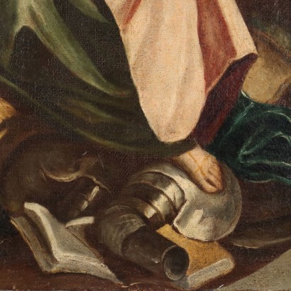The Allegory of Europe Oil on Canvas Italy XVIII Century