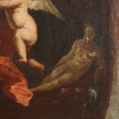 The Allegory of Europe Oil on Canvas Italy XVIII Century