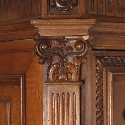 antiquariato, armadio, antiquariato armadio, armadio antico, armadio antico italiano, armadio di antiquariato, armadio neoclassica, armadio del 800,Armadio in Stile Neorinascimento