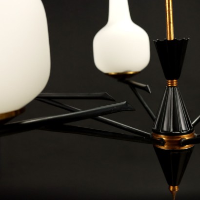 Ceiling Lamp Metal Italy 1950s-1960s