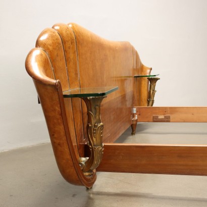 modernariato, modernariato di design, letto, letto modernariato, letto di modernariato, letto italiano, letto vintage, testata letto, testata letto modernariato, testata letto di modernariato, testata letto italiana, testata letto vintage, testata letto anni '60, testata letto design anni 60, letto anni '60, letto design anni 60,Letto Anni 30-40