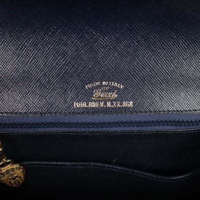 Sac Vintage Gucci Cuir Italie Années 1960