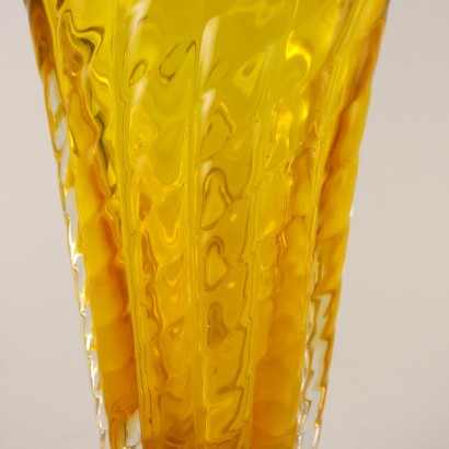 modernariato, modernariato di design, vaso, vaso modernariato, vaso di modernariato, vaso italiano, vaso vintage, vaso anni '60, vaso design anni 60,Vaso in Vetro di Murano