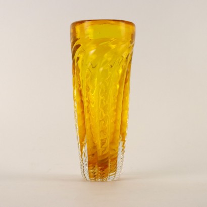 modernariato, modernariato di design, vaso, vaso modernariato, vaso di modernariato, vaso italiano, vaso vintage, vaso anni '60, vaso design anni 60,Vaso in Vetro di Murano