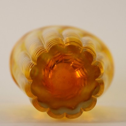 modernariato, modernariato di design, vaso, vaso modernariato, vaso di modernariato, vaso italiano, vaso vintage, vaso anni '60, vaso design anni 60,Vaso in Vetro di Murano