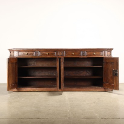 Buffet en Style Noyer Italie XXe Siècle