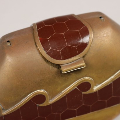Sac à Main Vintage en Laiton Italie des Années 30-40