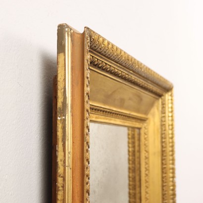 antiquariato, specchiera, antiquariato specchiera, specchiera antica, specchiera antica italiana, specchiera di antiquariato, specchiera neoclassica, specchiera del 800 - antiquariato, cornice, antiquariato cornice, cornice antica, cornice antica italiana, cornice di antiquariato, cornice neoclassico, cornice del 800,Specchiera Dorata in Stile