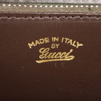 Sac Vintage Gucci Cuir Italie Années 1960