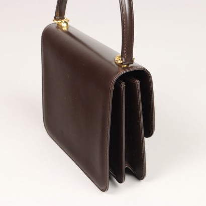 Sac Vintage Gucci Cuir Italie Années 1960