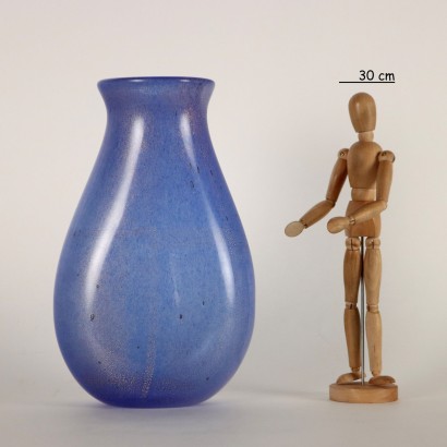 Vase Verre de Murano Italie Années 1990