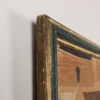 Stilleben Tempera auf Leinwand Korea XIX Jhd