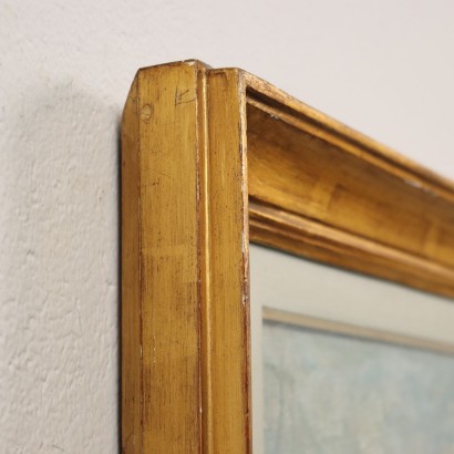 E. Pastorio Aperçu de San Marco Huile sur Toile Italie XXe Siècle