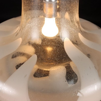Deckenlampe Glas Italien 1970er Jahre