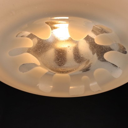 Deckenlampe Glas Italien 1970er Jahre